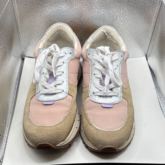 Pre-owned Madewell Pink and Tan Sneakers - Picture 1 of 5